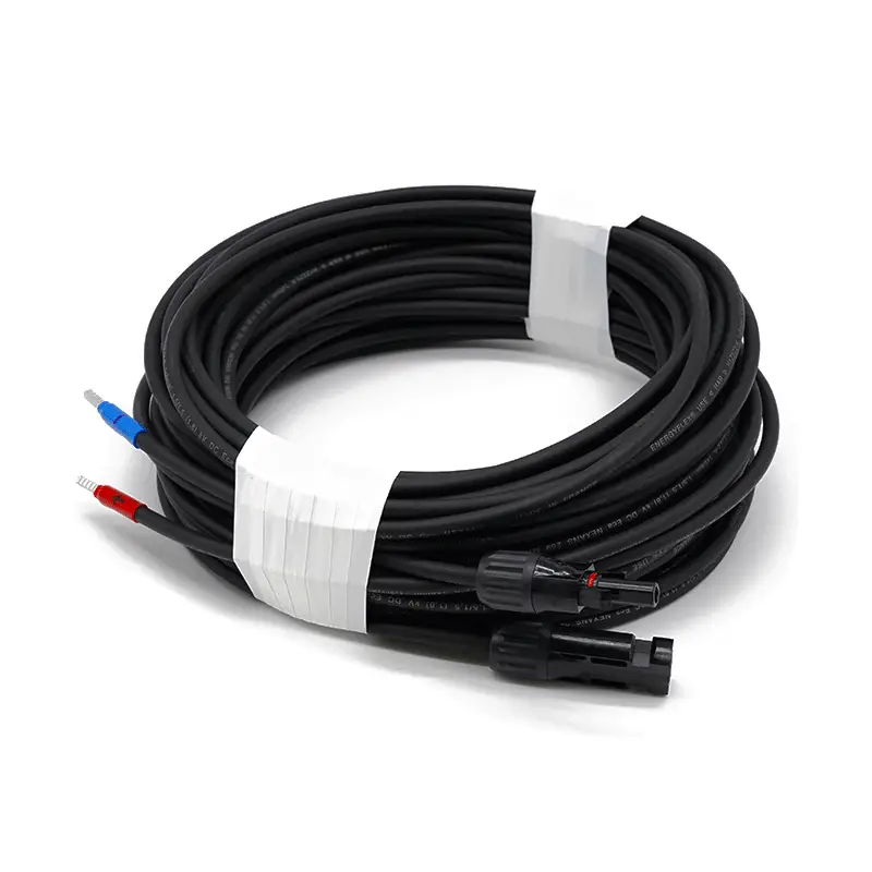 2 x Solární kabel 4mm² s koncovkami MC4 10m Akce
