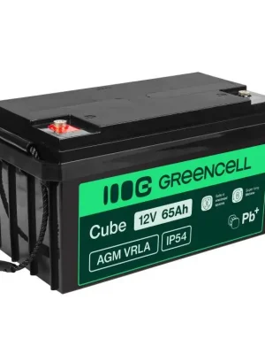 Bezúdržbová baterie Green Cell AGM28 12V 65Ah VRLA Pouze Dnes