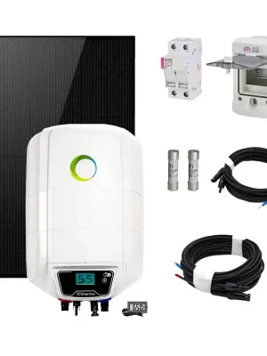 Fotovoltaický systém ohřevu vody pro karavan Fothermo CPVB-10 Časově Omezené