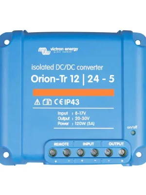 Konvertor DC/DC Orion-Tr 12/24V-5 120W IP43 izolovaný Levný