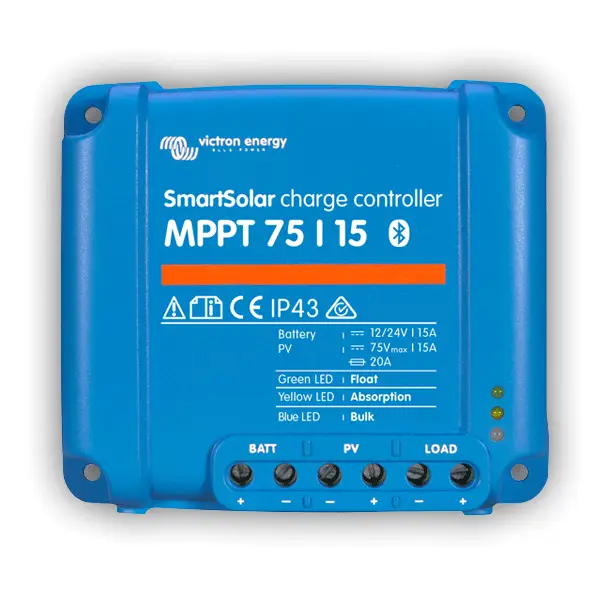 MPPT regulátor nabíjení Victron Energy SmartSolar 75V 15A s bluetooth Novinka