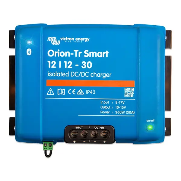 Nejprodávanější Nabíječka baterii Victron Orion-Tr Smart 12 / 12-30 (360W) izolovaná