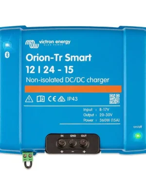 Nabíječka baterii Victron Orion-Tr Smart DC-DC 12 / 24-15 (360W) neizolovaná Víkendová Akce
