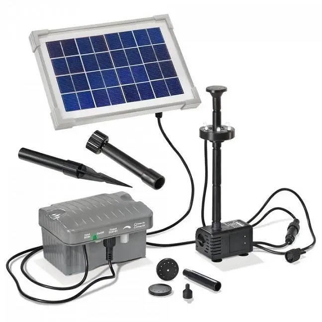 Solární fontána Esotec Palermo LED 101775 5W / 330 l/h Ihned K Objednání