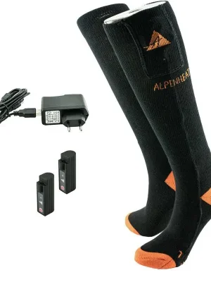 Oblíbený Vyhřívané ponožky Alpenheat FIRE-SOCKS bavlna velikost XL