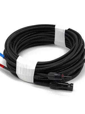 Speciální Cena 2 x Solární kabel 6mm² s koncovkami MC4 50m