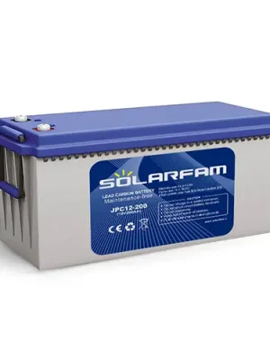 Sleva Bezúdržbová olověno-uhlíková baterie Solarfam 12V 200Ah