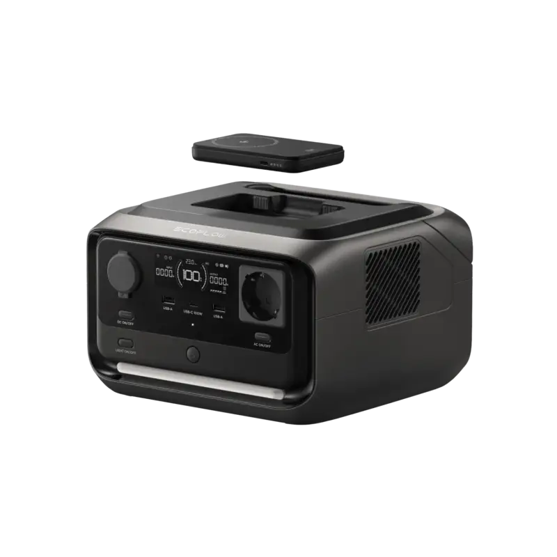 Odeslání Ihned EcoFlow RIVER 3 Plus Wireless - 286 Wh přenosná elektrárna + powerbanka RAPID 5000