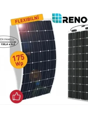 Flexibilní solární panel Renogy 175Wp/12V Ihned K Objednání