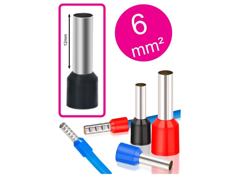 Lisovací dutinka pro kabel 6mm² Oblíbený