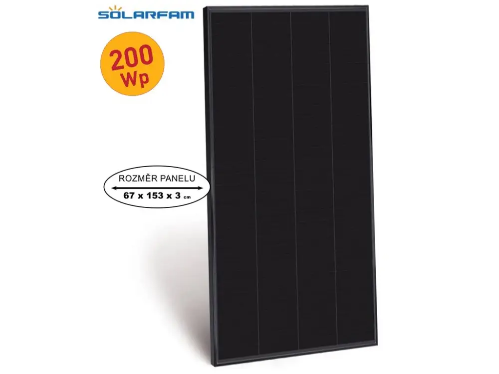 Must-Have Solární panel SOLARFARM 200Wp - L