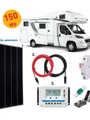 150Wp sestava KARAVAN Nízká Cena
