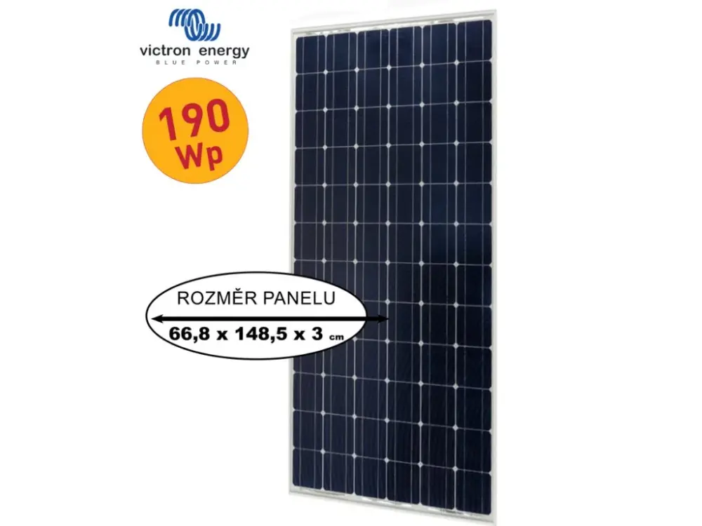 Must-Have Solární panel Victron Energy 190Wp/12V-MONO