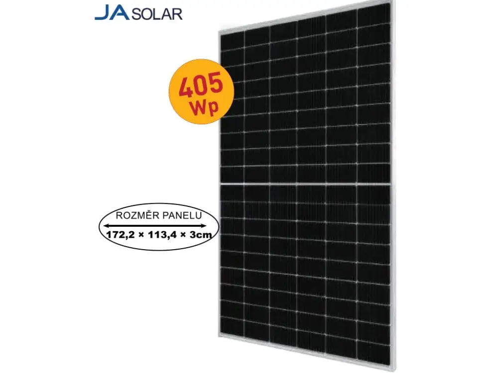 Must-Have JA Solar 405Wp - monokrystalický solární panel