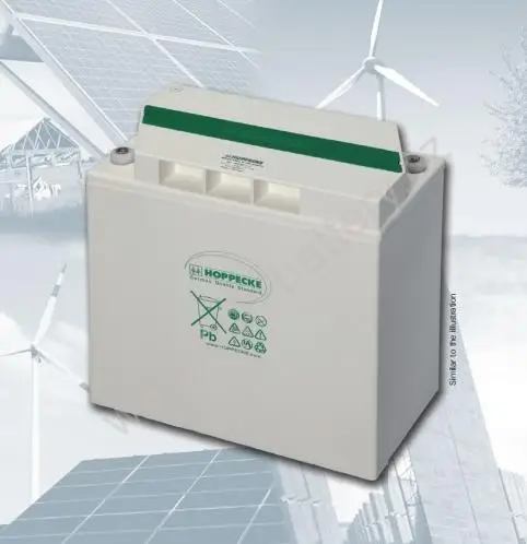 Doprava Zdarma Hoppecke 2 OPzV BLOC Solar.power 120 - 12V / 130Ah (C100) GEL
