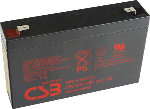 Víkendová Akce akumulátor CSB HRL634WF2 - 6V/9Ah