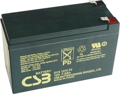 Akční Cena akumulátor CSB EVX1272 F2 - 12V / 7,2Ah