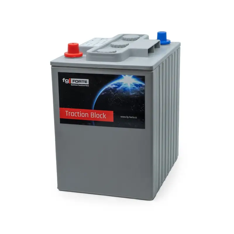 Levný fg-FORTE 3PT170 WET trakční blok 6V 175Ah C5 227Ah C20 260 x 175 x 275 mm