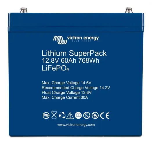 Victron Energy LiFePO baterie 12,8V/60Ah Lithium SuperPack s BMS Super Cena