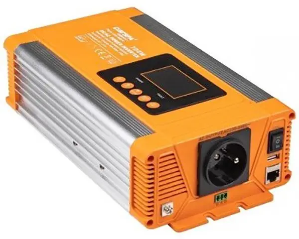 Měnič napětí 12V/230V 700W, CARSPA PX700,čistá sinusovka, D.O.drátové Sleva