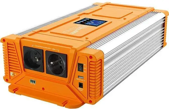 Finální Výprodej Měnič napětí 24V/230V 3000W, CARSPA PX3000, čistá sinusovka, D.O.drátové
