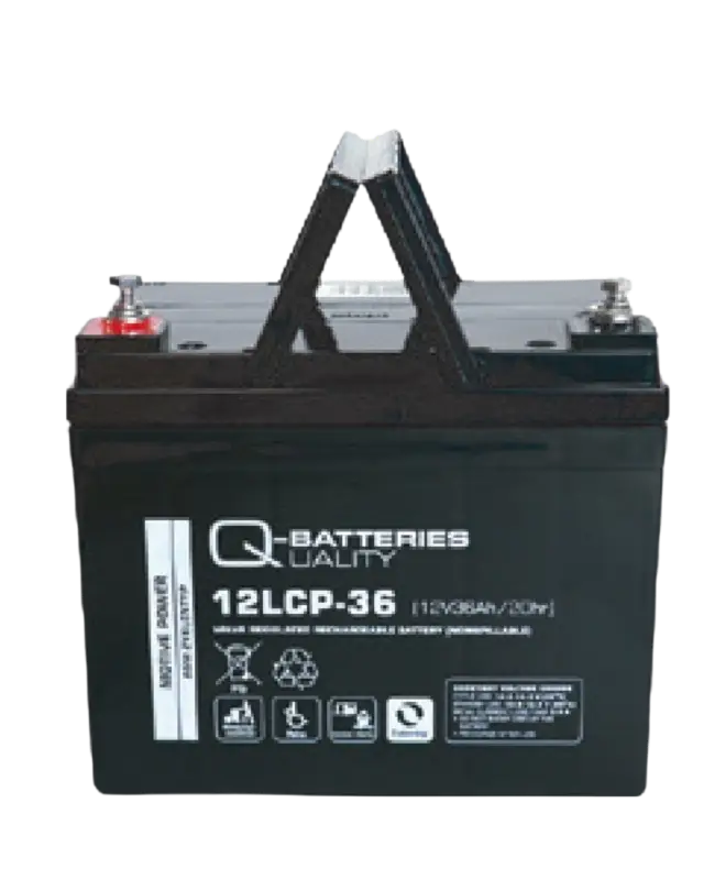Víkendová Akce Q-Batteries 12LCP-36 12V 33Ah trakční AGM akumulátor