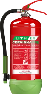 Cenový Hit Hasicí přístroj k hašení lithiových baterií AVD LITH EX9 - 9 l