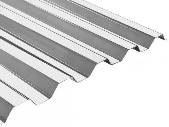 Set konstrukce pro 14 panelů 5-8kW, kotvení pomocí nerezových držáků NH10 do trapézového plechu Speciální Cena