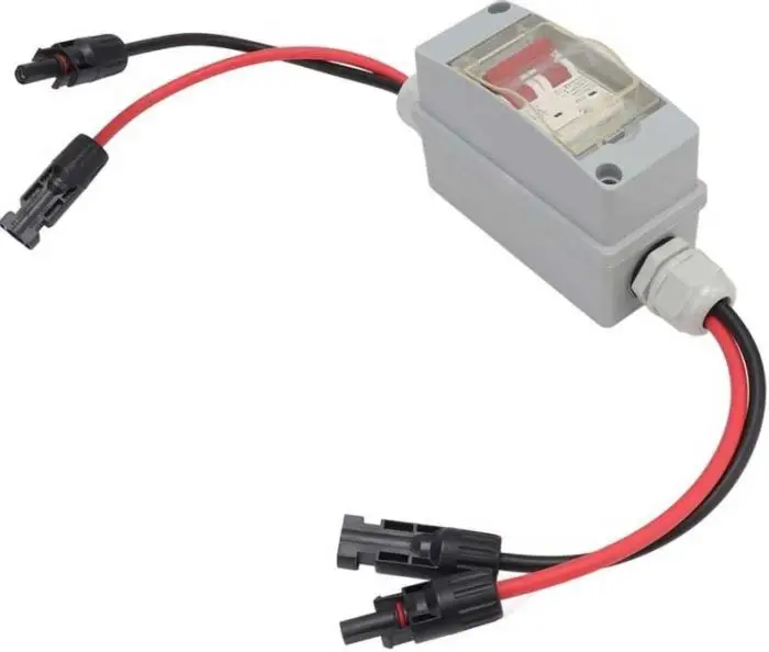 Dokud Zásoby Vydrží Rozvaděč DC s dvoupólovým jističem 32A/C 2P LQB1-32Z /DC string box 500V/ pro FVE