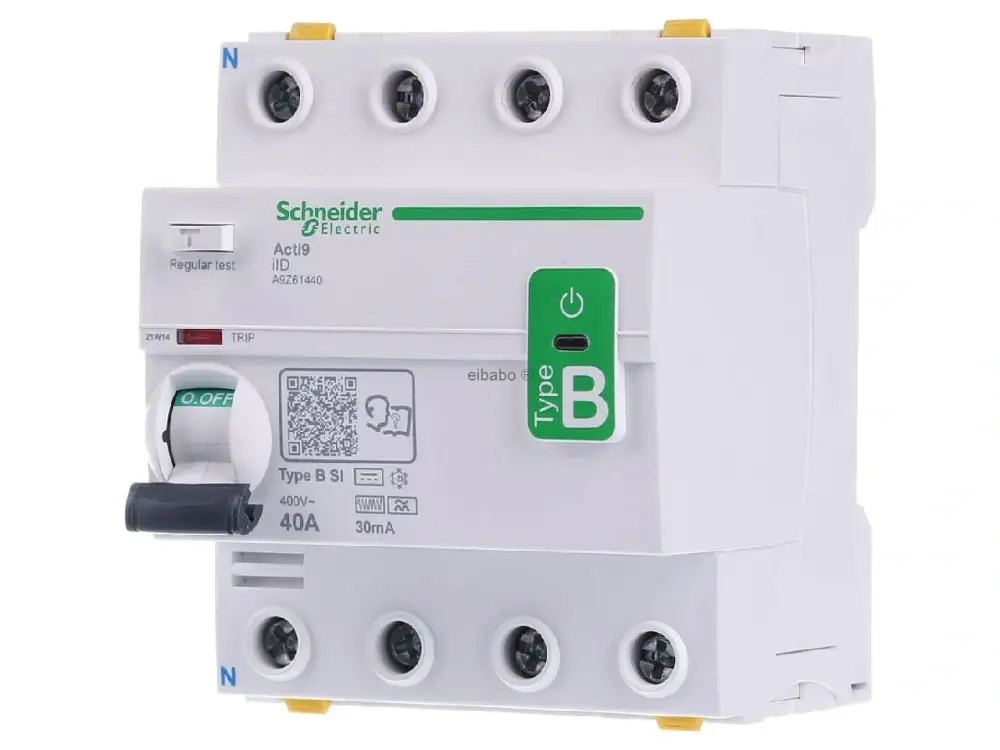 Proudový chránič RCD 4P 40A 30mA typ B-EV 400VA9Z61440 Cenově Výhodný