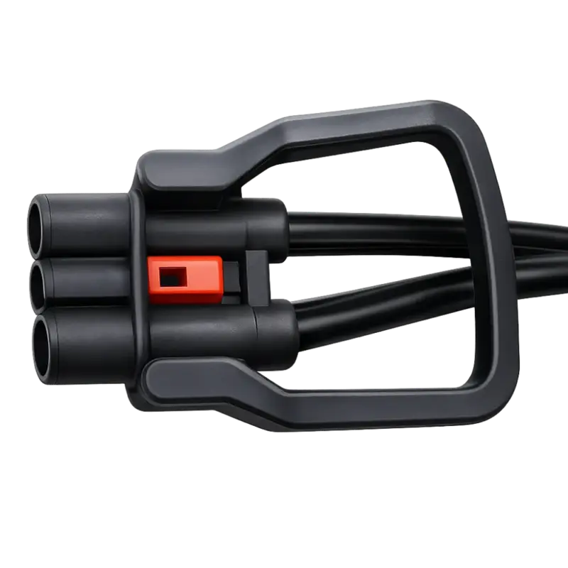 Ověřený Konektor Rema Euro DIN 160A s kabeláží, pro Linde VMRC 160A/50/1500, průřez kabelu 50 mm2, Délka kabelu 1500mm Baterie/zásuvka