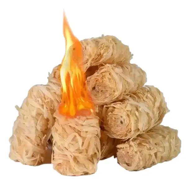 30 ks Přírodní podpalovače voskové dřevěné tyčinky 4,6 x 2 cm Ekologické zapalování krbů grilů kamen ohnišť Snadné použití Omezená Nabídka