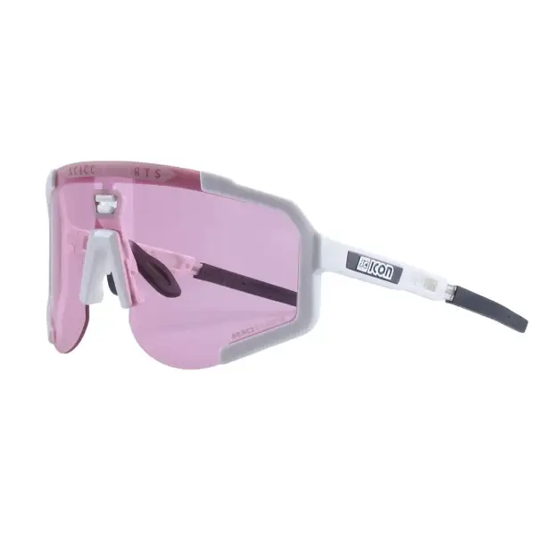 Horká Nabídka Cyklistické brýle UV400 TR-90 polykarbonát Šířka 13,5 cm Výška 6 cm Bílé obroučky Unisex MTB silniční sportovní