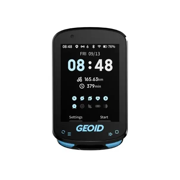 Odeslání Ihned Cyklopočítač s WiFi a Bluetooth navigací 2,4" displej odolný displej pro sledování trasy a cyklistický trénink