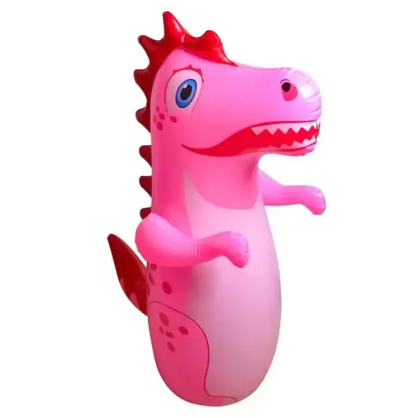 Dětský nafukovací boxerský dinosaurus 90 cm Stabilní PVC stojan se spodní částí na vodu a horní vzduchovou komorou Pro zábavu a trénink Vysoce Kvalitní