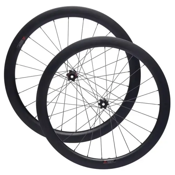 Gravel kola CSC 700C karbonová bezdušová 28 mm (vnitřní 21 mm) x 38 mm ocelová ložiska SHIMANO HG8-12S kotoučové brzdy pro gravel Super Cena