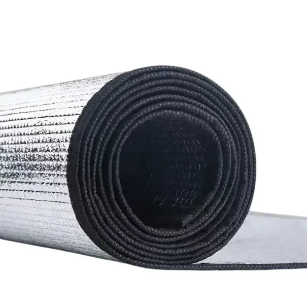 Hliníková podložka na kempování 200 × 150 cm EPE izolace voděodolná folie tloušťka 0,25 cm pro outdoor turistiku piknik Poslední Šance