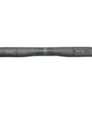 Značkový Karbonová silniční řídítka kompaktní tvar 400 mm horní 380 mm spodní karbon černá s červeným X pro silniční kolo