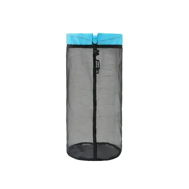 Lehký síťovaný pytel se stahovací šňůrou velikost M 15 x 34 cm Praktický úložný vak na potraviny ovoce zeleninu 21 g Cenově Výhodný