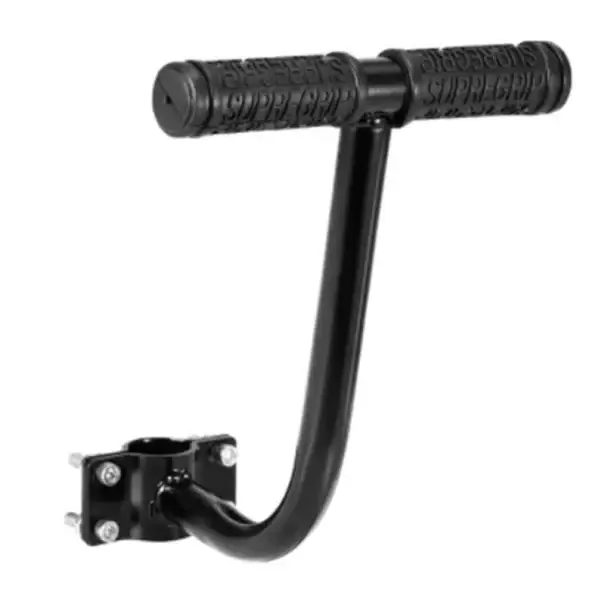 Madlo pro spolujezdce na kolo za sedlo 20 x 17,5 cm protiskluzová rukojeť černá uchycení na rám 1–1,3" pro zadní sezení Bezpečná Platba