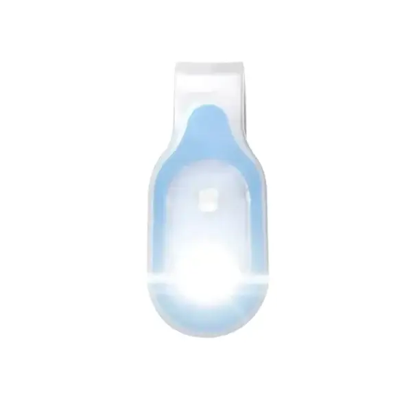 Mini LED bezpečnostní světlo 6,5 × 3,5 cm magnet 3 režimy bílé a červené světlo přenosné klip světlo Oblíbený