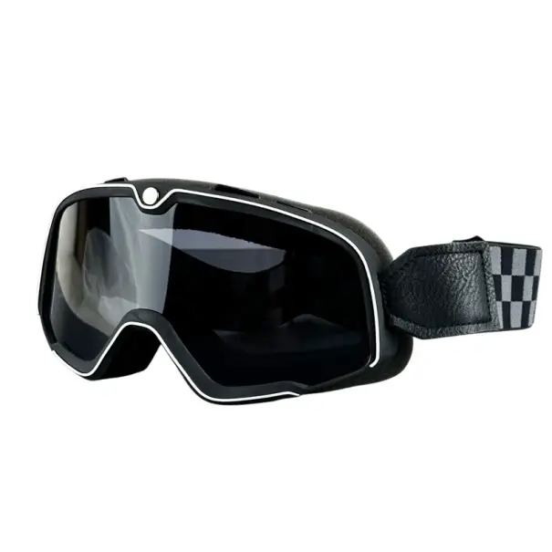 Expresní Doručení Motocyklové brýle s tmavým sklem 20 x 9 cm UV ochrana PC materiál Proti větru a prachu Ochranné brýle pro motorku i čtyřkolku