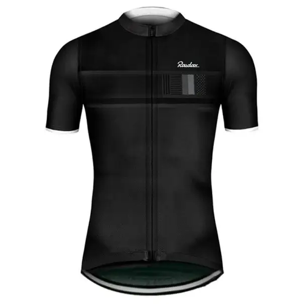 Pánské cyklistické sportovní triko s krátkým rukávem na zip pro cyklistiku, sport a venkovní aktivity Super Cena
