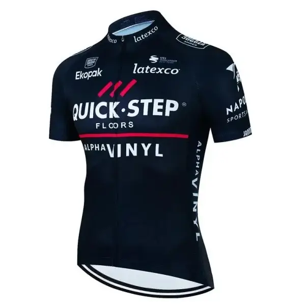 Pánský cyklistický letní dres s krátkým rukávem na zip se 3 zadními kapsami pro cyklistiku, sport a venkovní aktivity Časově Omezené