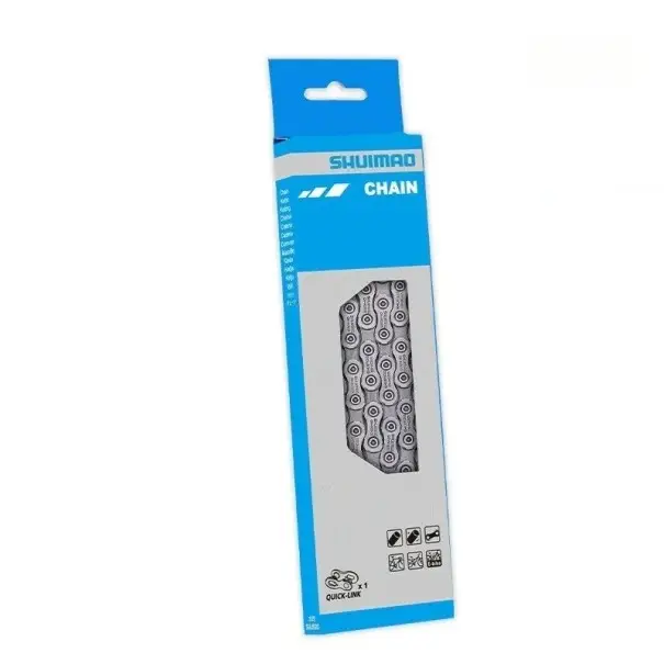 Řetěz pro bicykl SHUIMAO CN-HC40 6-7-8 rychlostí, 116 článků, 1/2"x3/32", s rychloupínákem Hit Sezóny