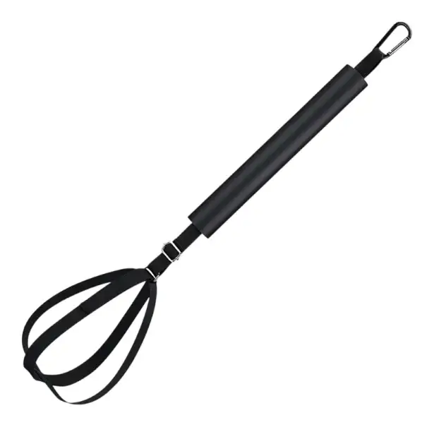 Volejbalová tréninková pomůcka pro sólo podávání s nastavitelnými popruhy 46-60 cm černá na nácvik smečů a podání u sítě hráčem Ihned K Objednání