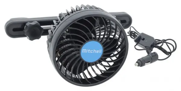 Ventilátor Mitchell 100mm, 12V na opěrku hlavy Objednat Nyní