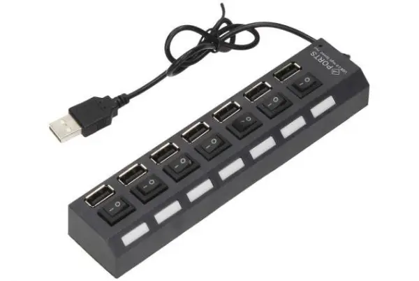 Značkový Rozbočovač HI-SPEED USB 2.0, 7 portů