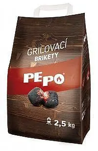 Brikety grilovací 2,5kg Omezená Nabídka
