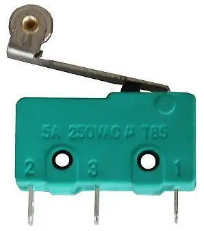 Mikrospínač ON-(ON) 1pol.250V/5A s páčkou 17mm Vysoce Kvalitní